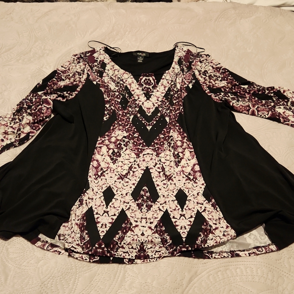 Style&Co. 3X shirt with silver details